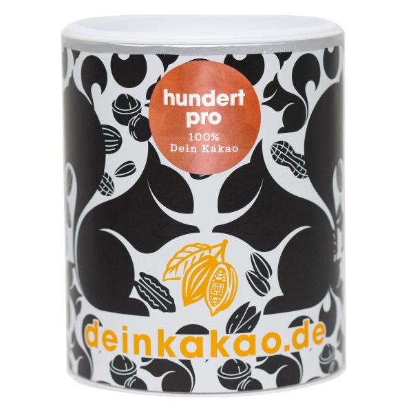 DeinKakao hundert pro 100% Kakaoanteil 250g